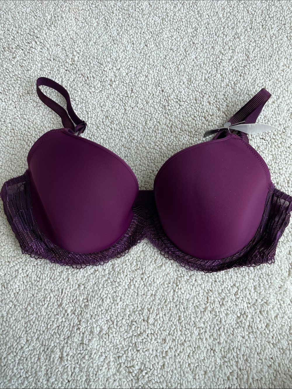 NWT Wacoal La Femme Underwire T-Shirt Bra Winter Bloom 36D